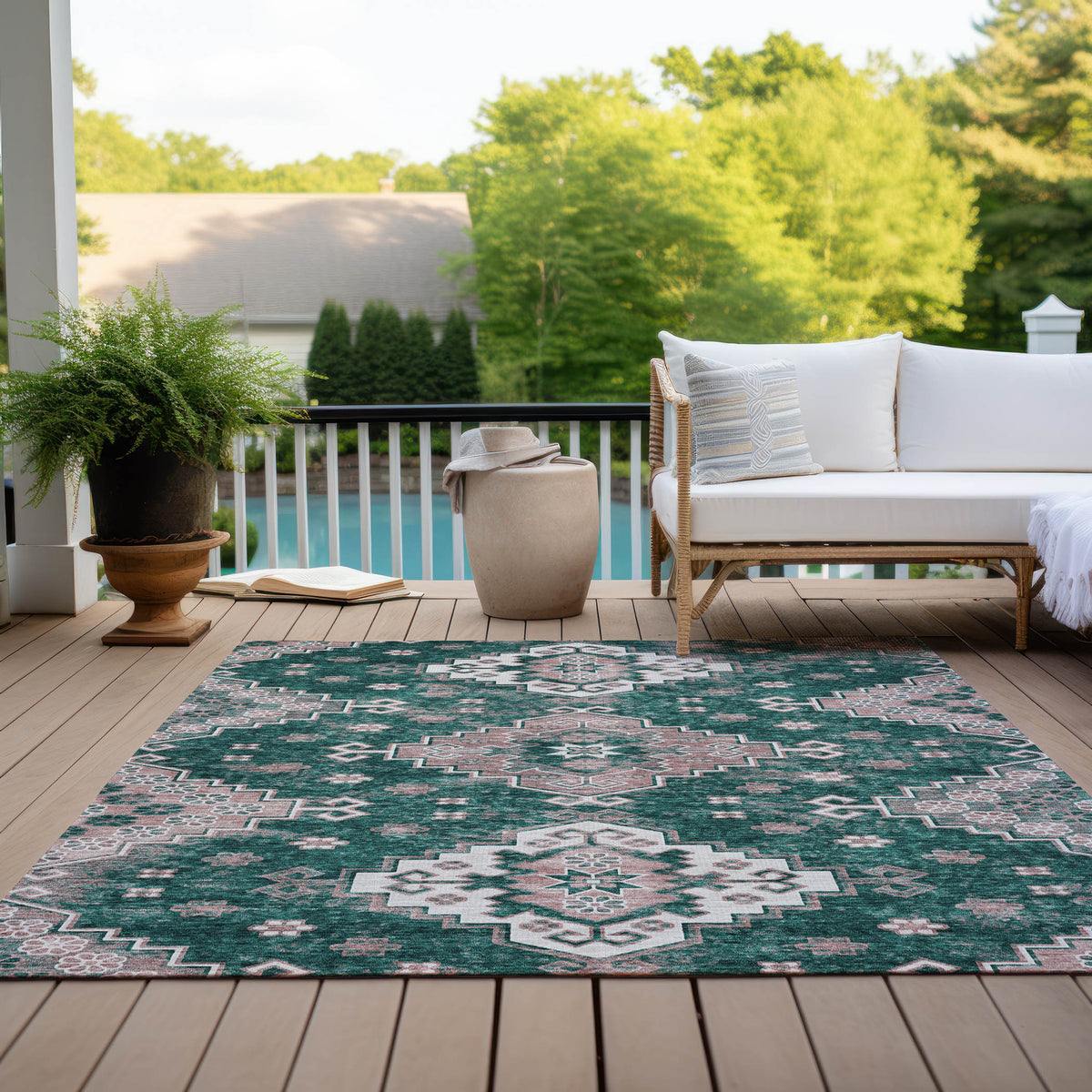 addison chantille acn846 emerald rug