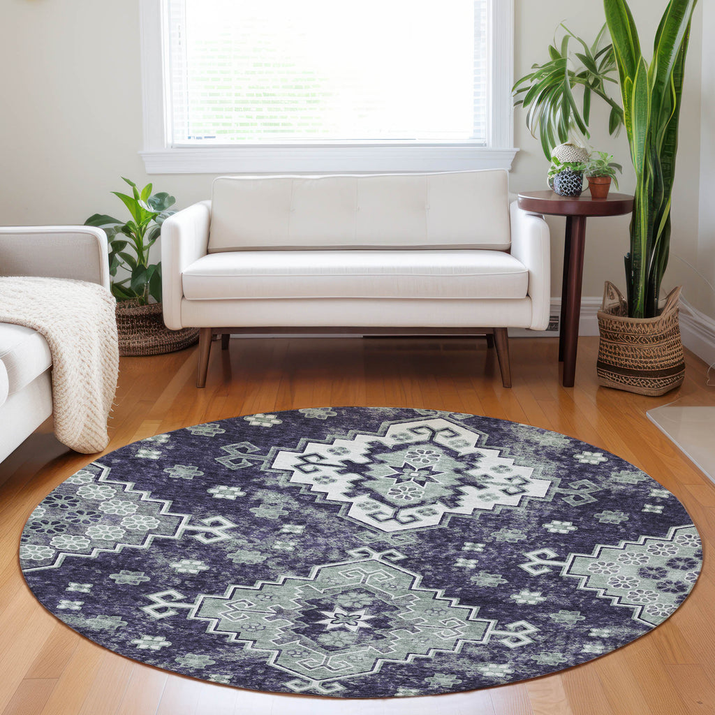 addison chantille acn846 purple rug