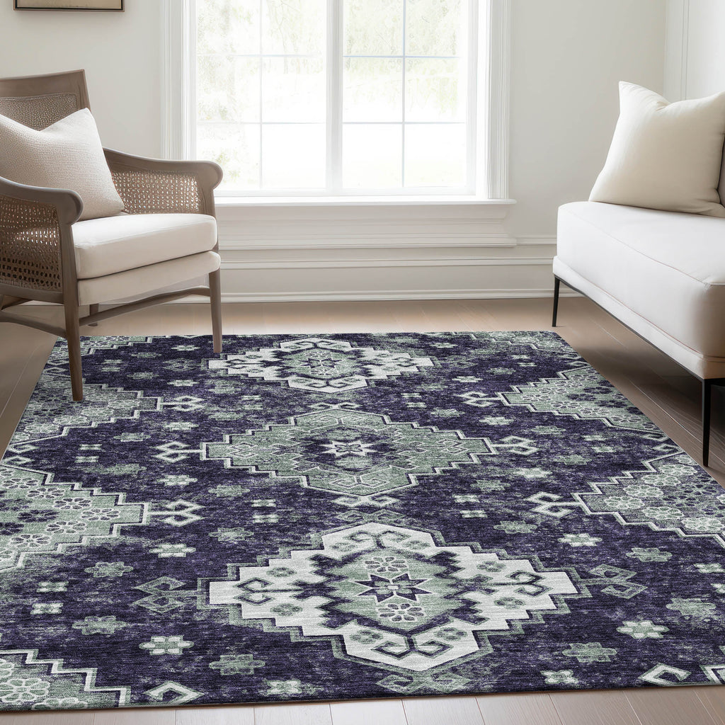 addison chantille acn846 purple rug