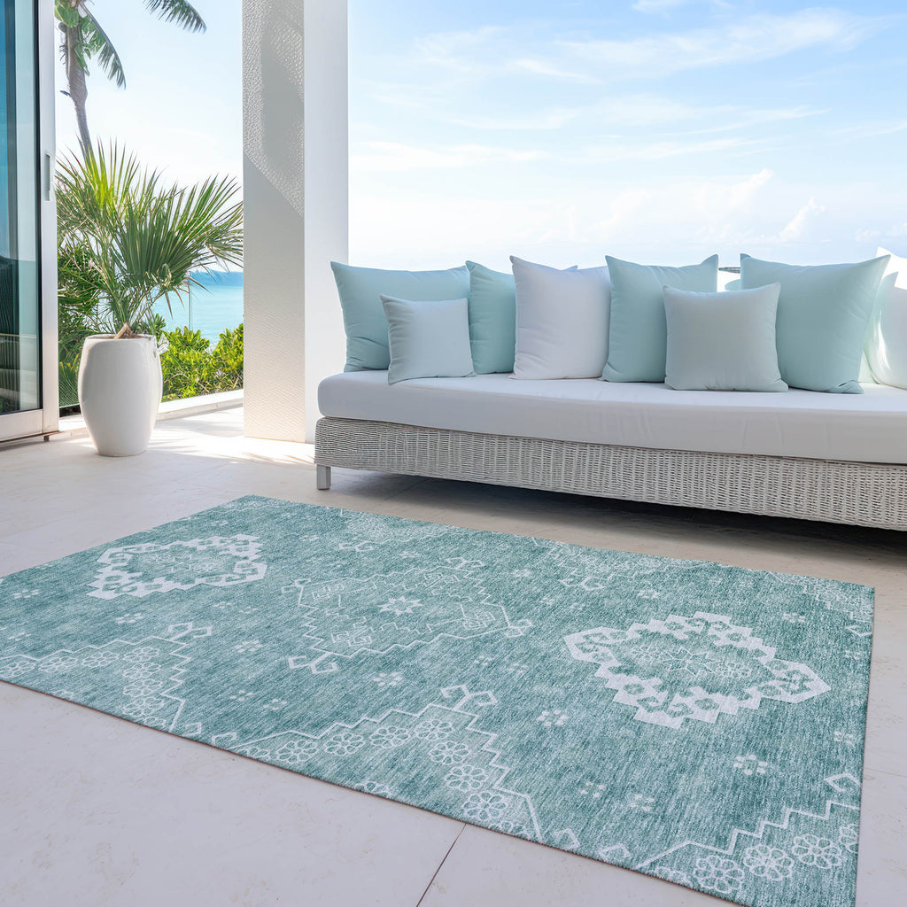 addison chantille acn847 aqua rug