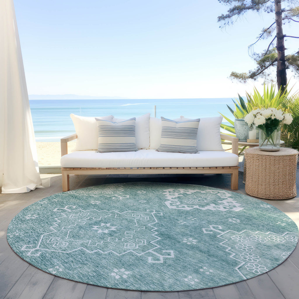 addison chantille acn847 aqua rug