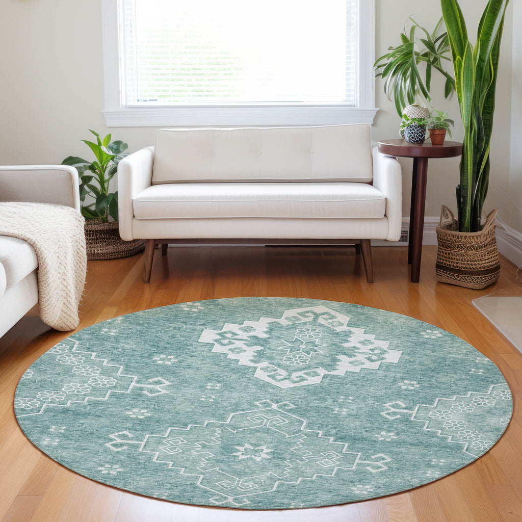 addison chantille acn847 aqua rug