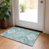 addison chantille acn847 aqua rug