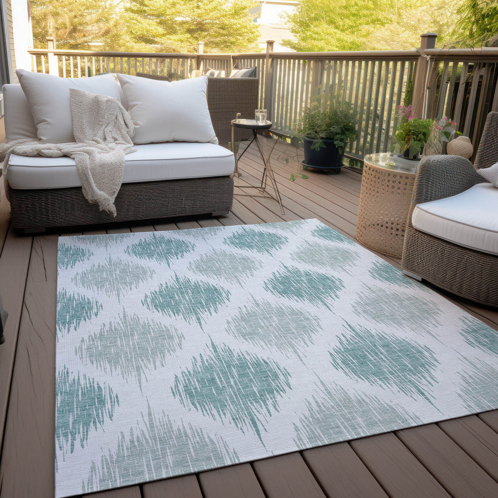 addison chantille acn848 aqua rug