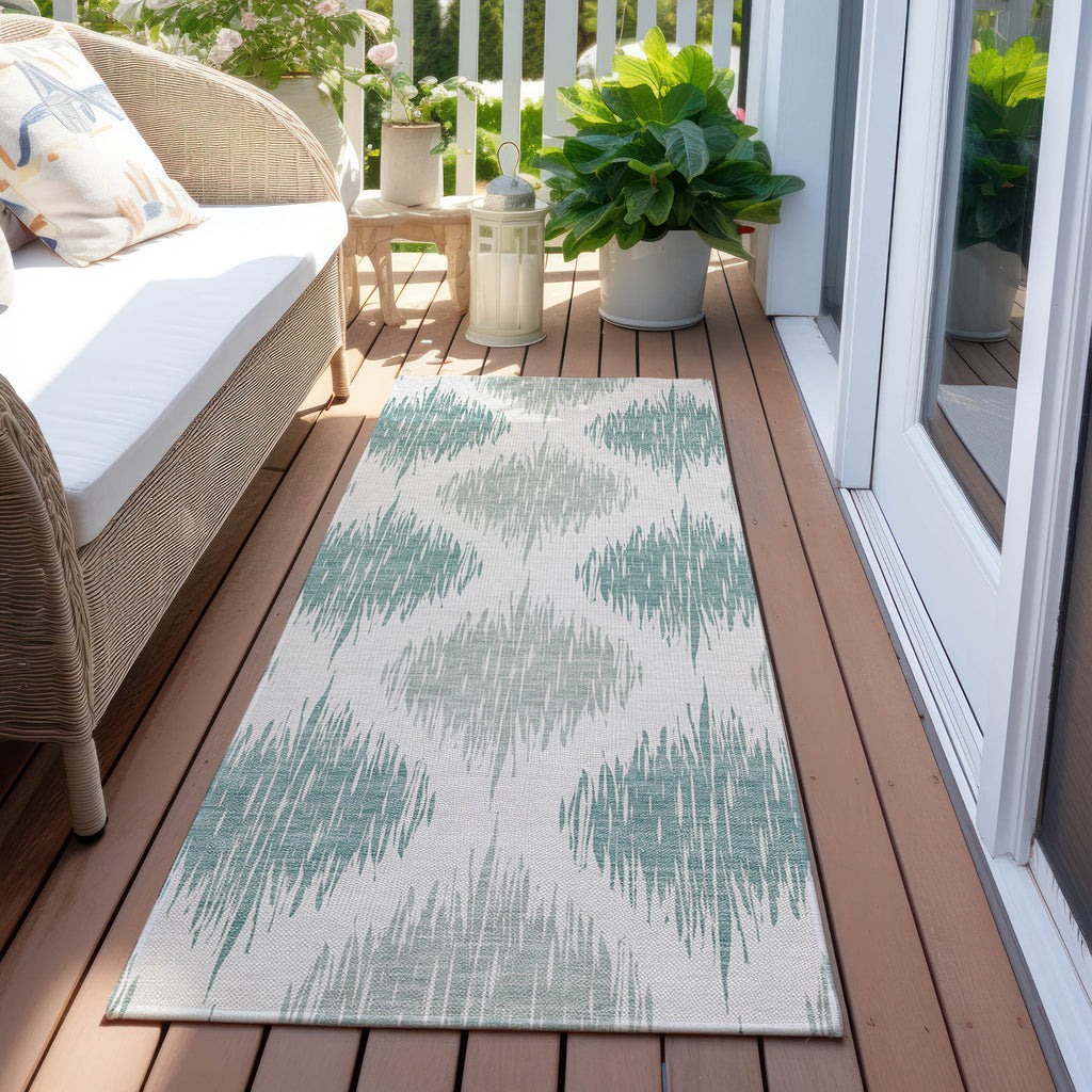 addison chantille acn848 aqua rug