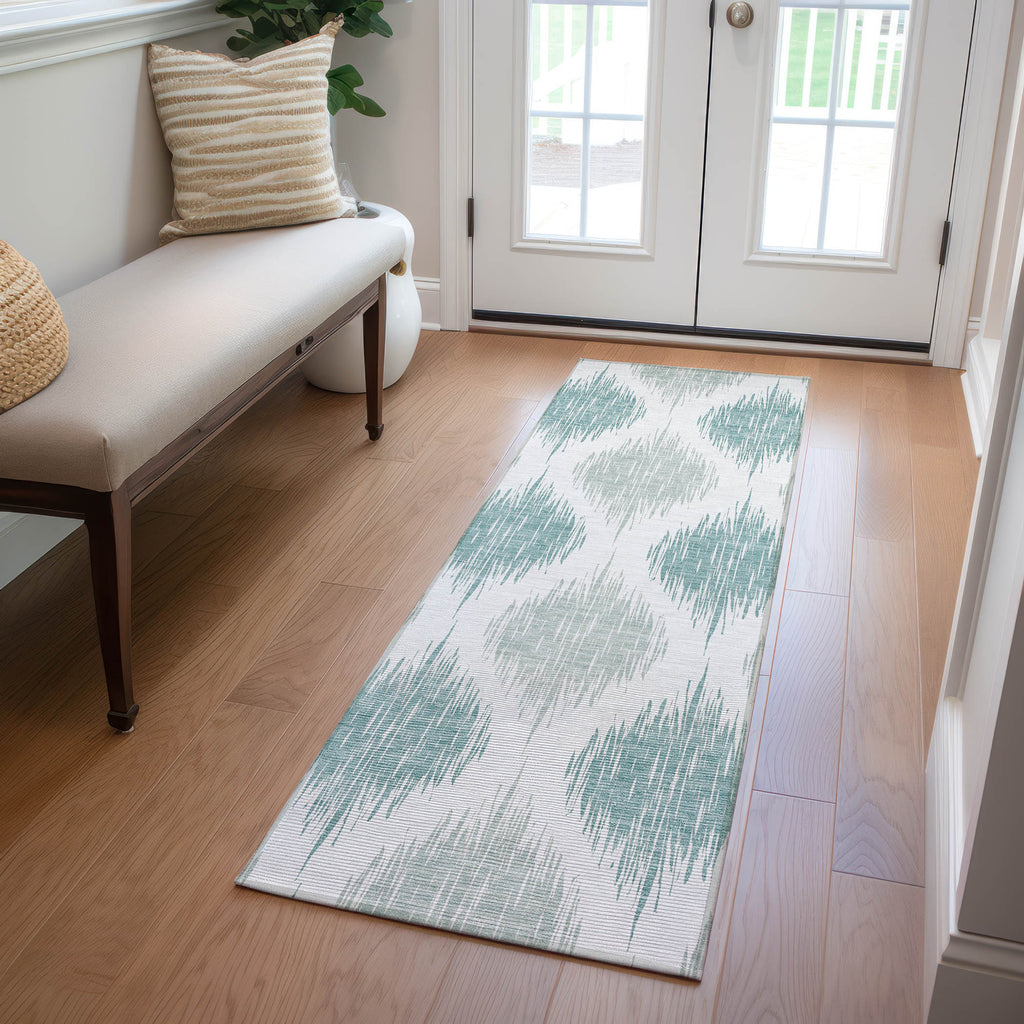 addison chantille acn848 aqua rug