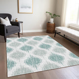 addison chantille acn848 aqua rug