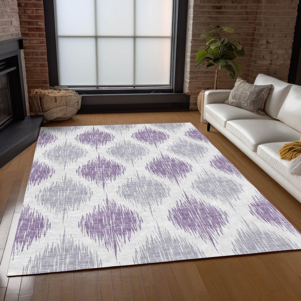addison chantille acn848 lavender rug