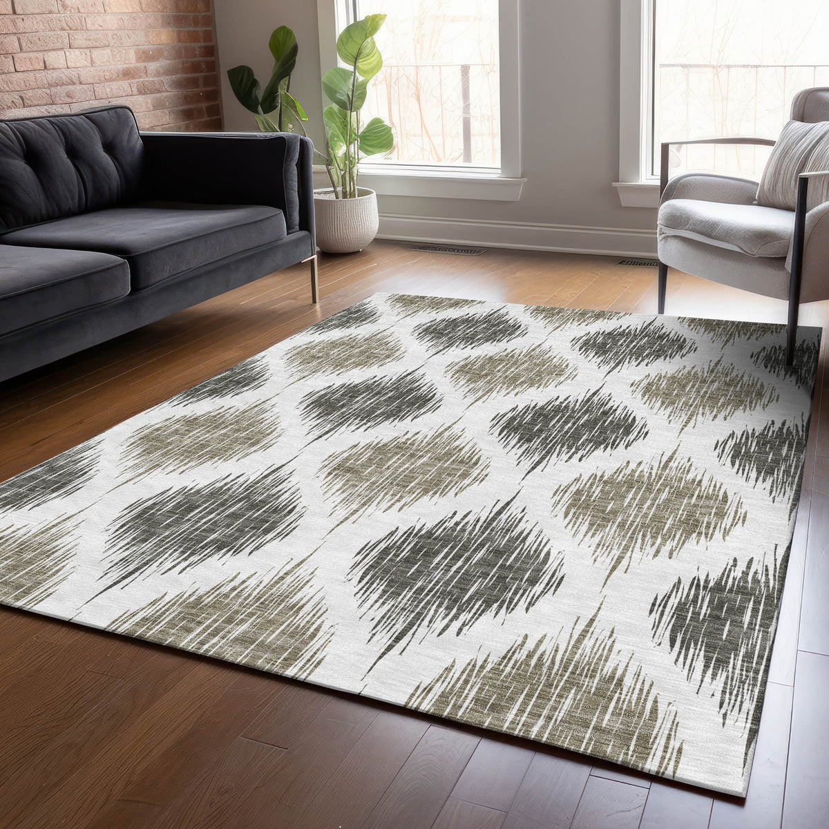 addison chantille acn848 taupe rug