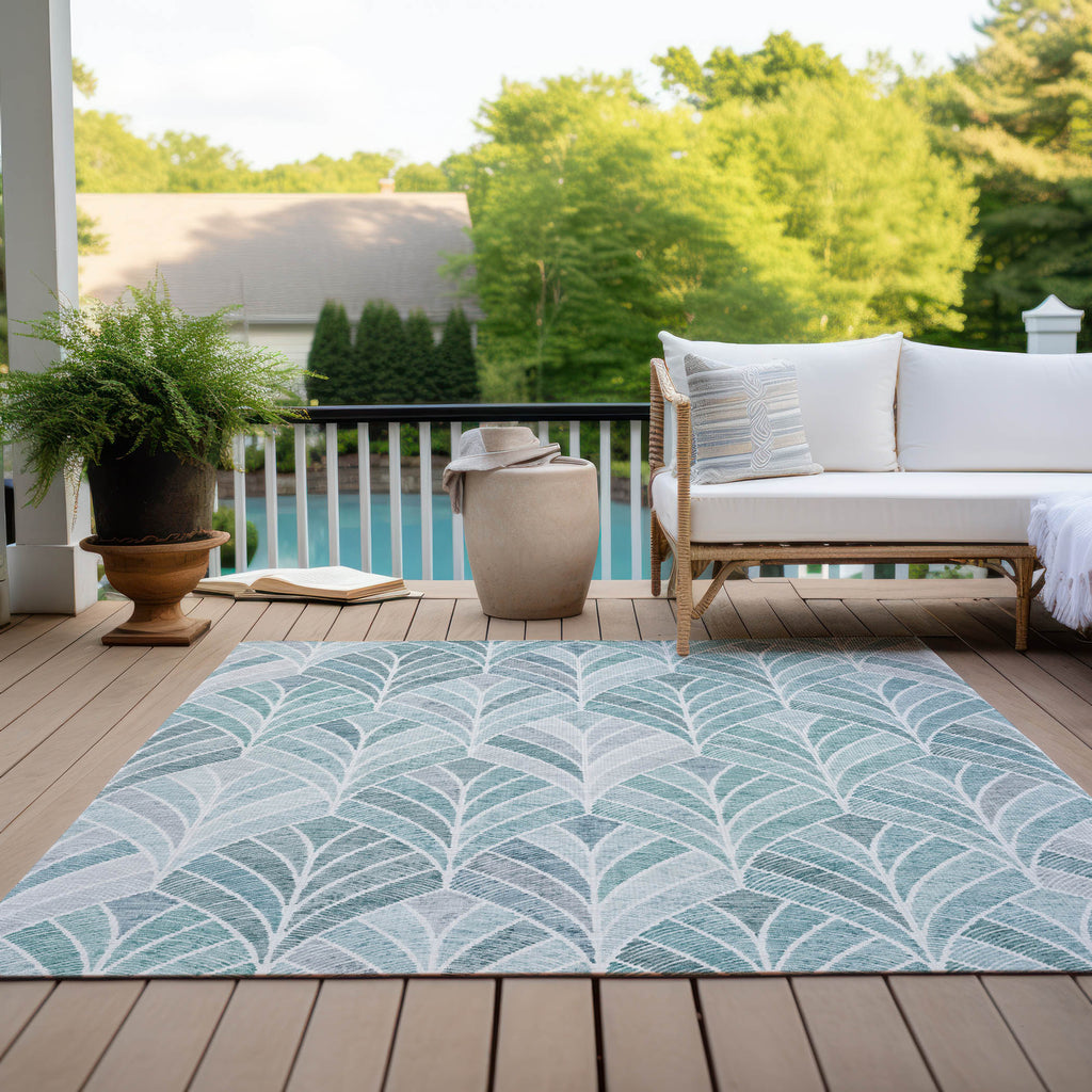addison chantille acn851 aqua rug