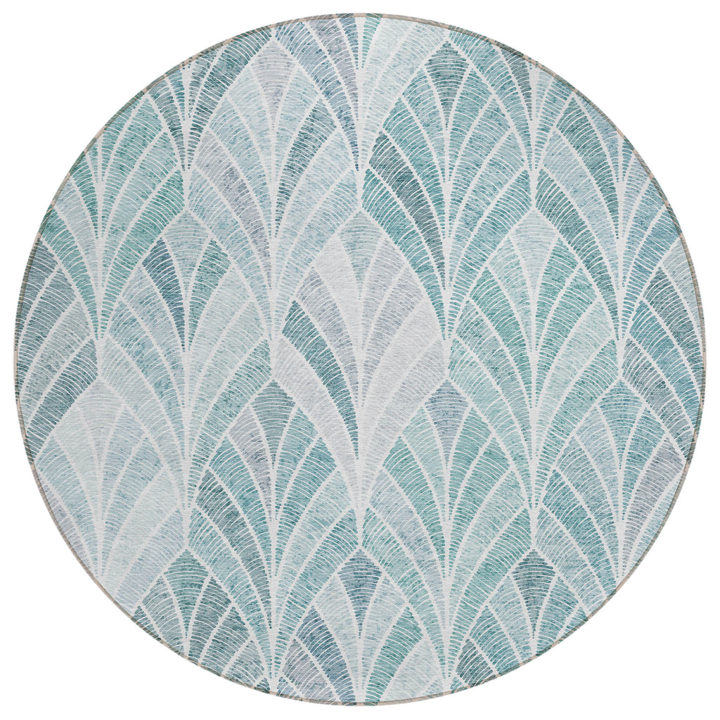addison chantille acn851 aqua rug