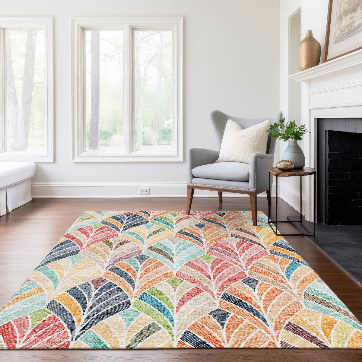 addison chantille acn851 orange rug