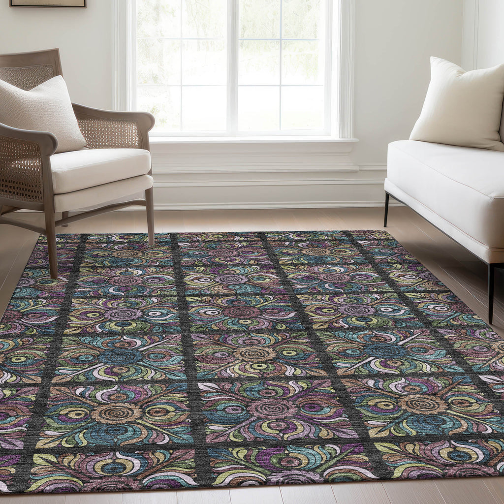 addison chantille acn852 black rug