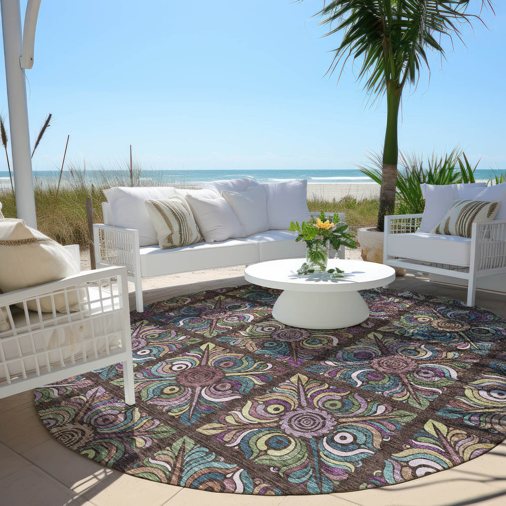 addison chantille acn852 chocolate rug