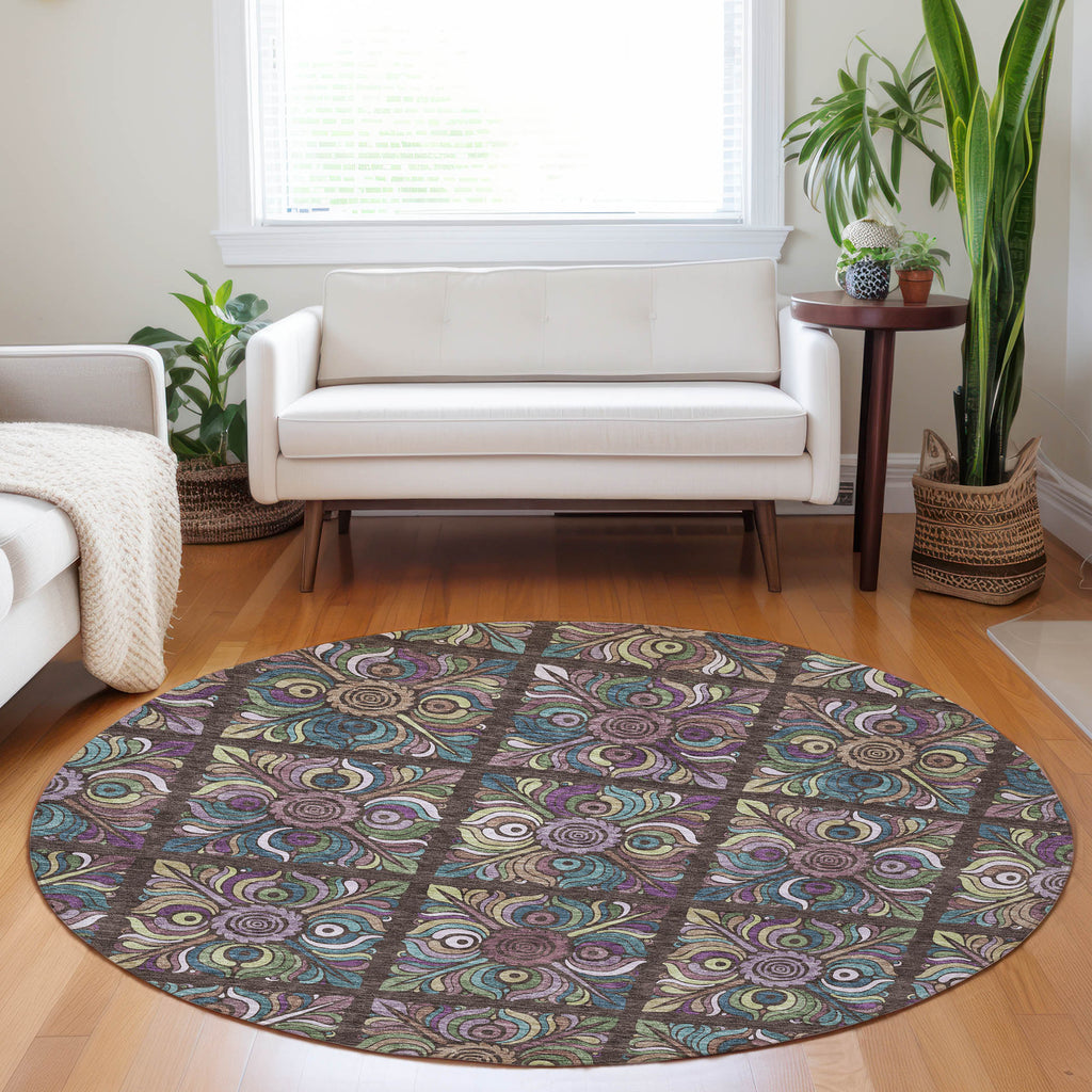 addison chantille acn852 chocolate rug