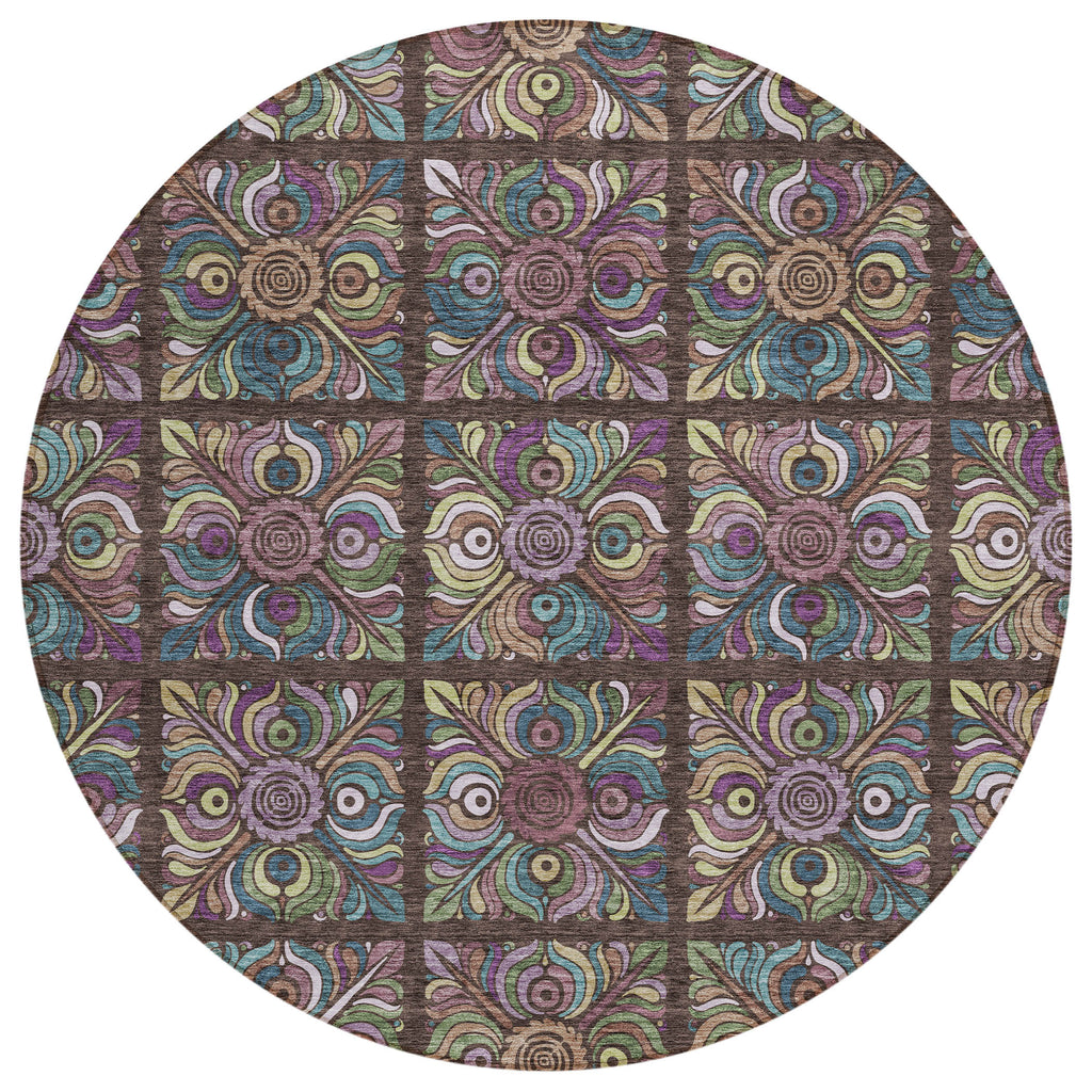 addison chantille acn852 chocolate rug
