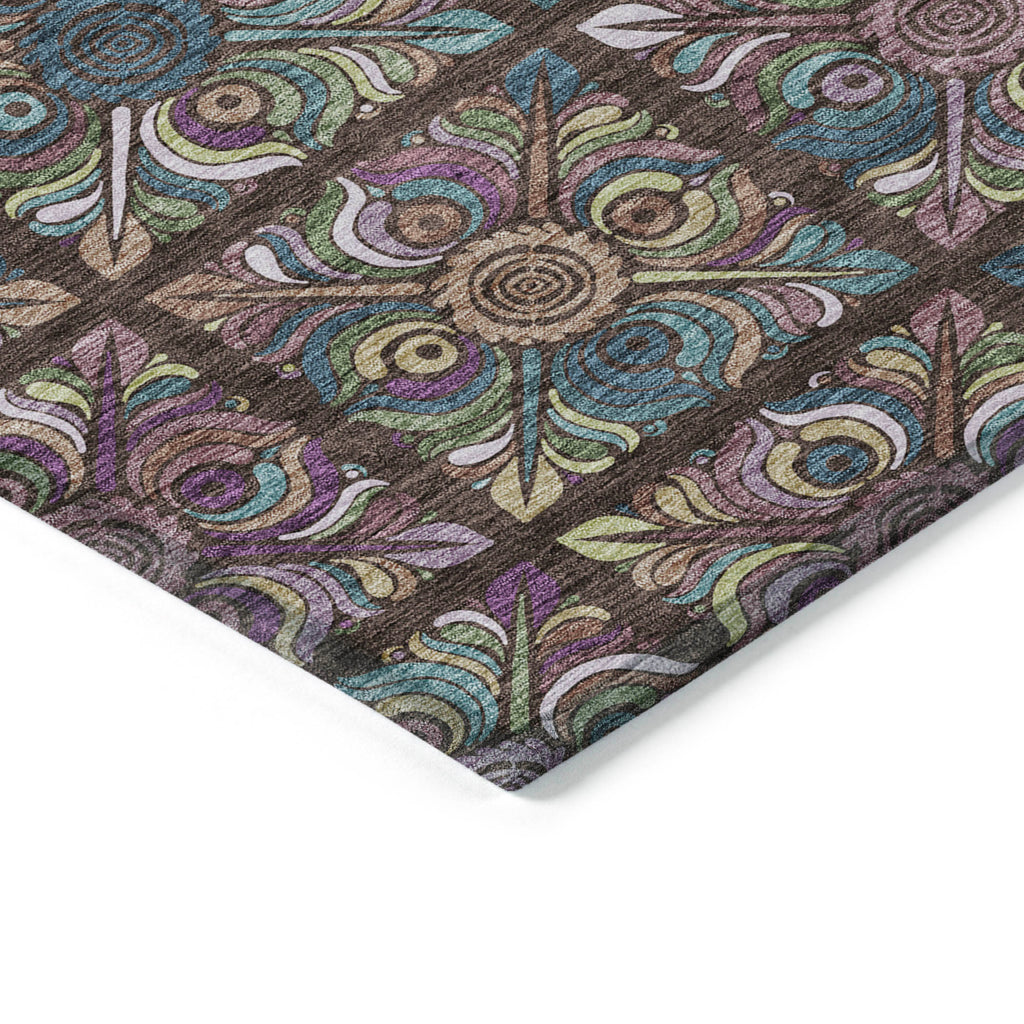 addison chantille acn852 chocolate rug