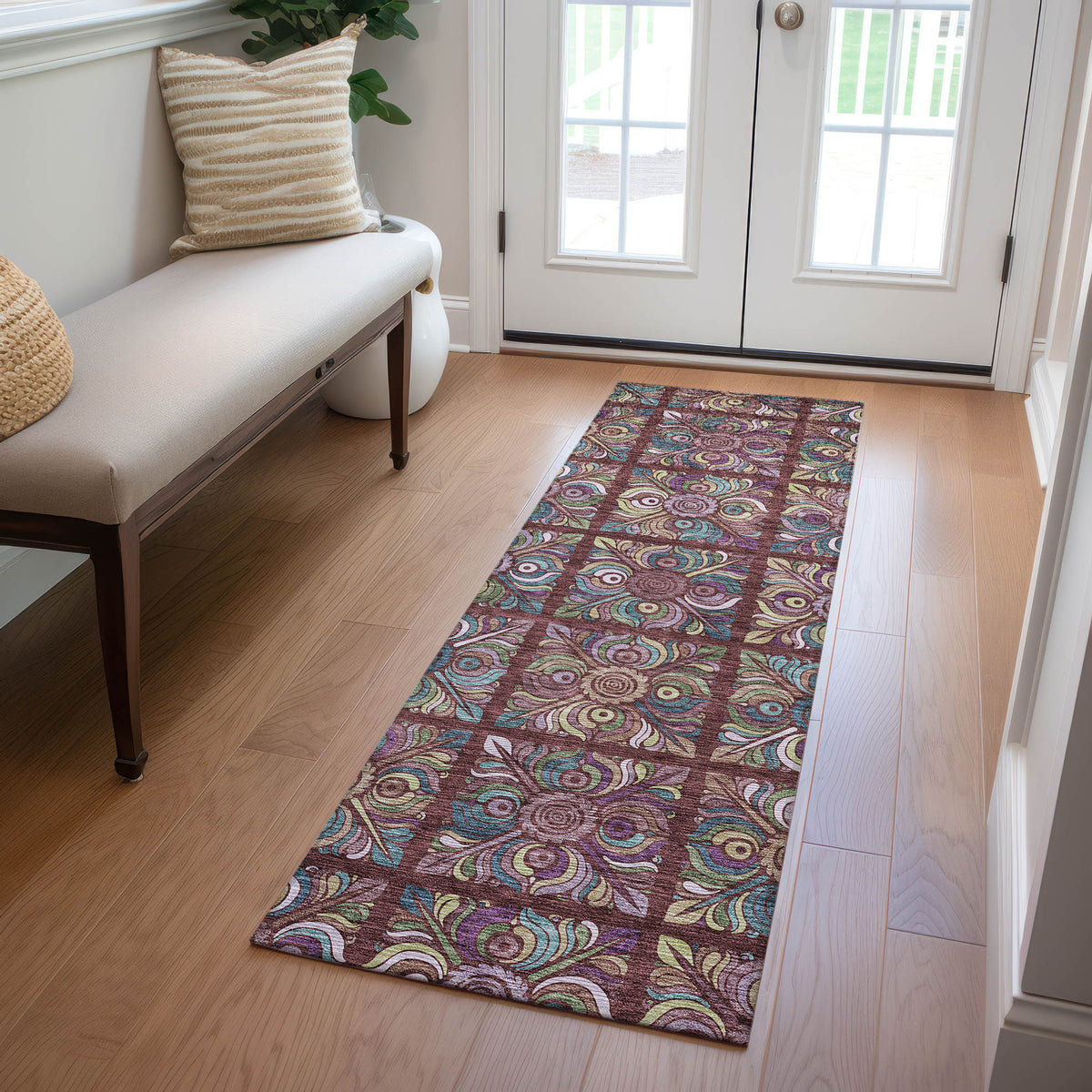 addison chantille acn852 paprika rug
