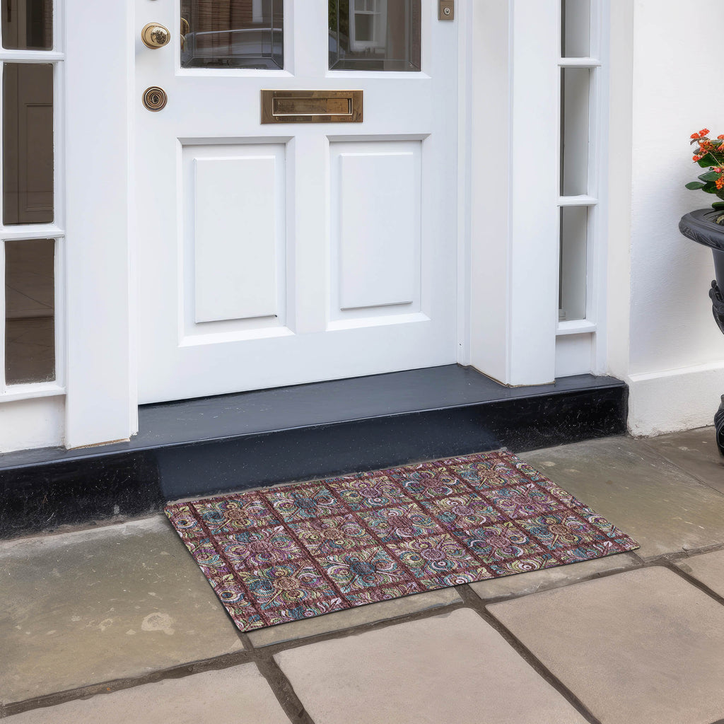 addison chantille acn852 paprika rug