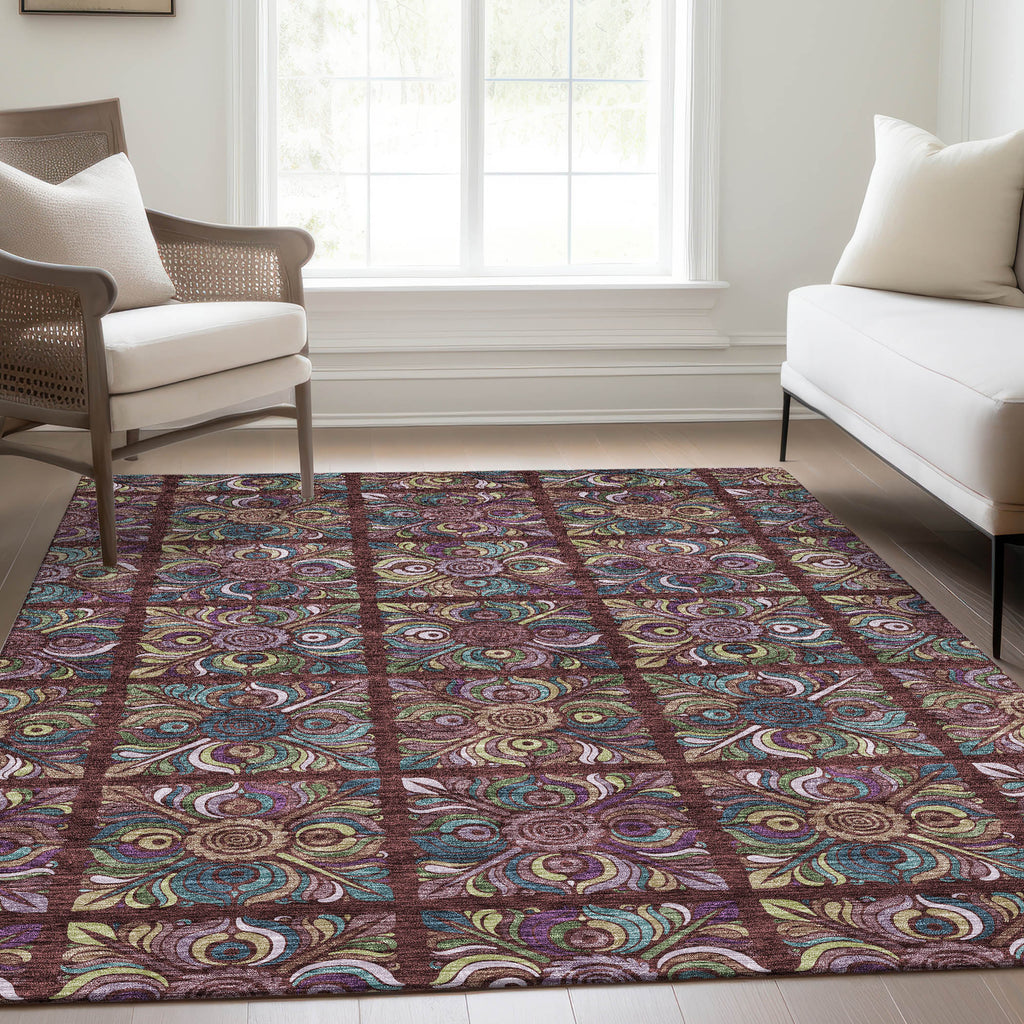 addison chantille acn852 paprika rug