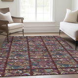 addison chantille acn852 paprika rug