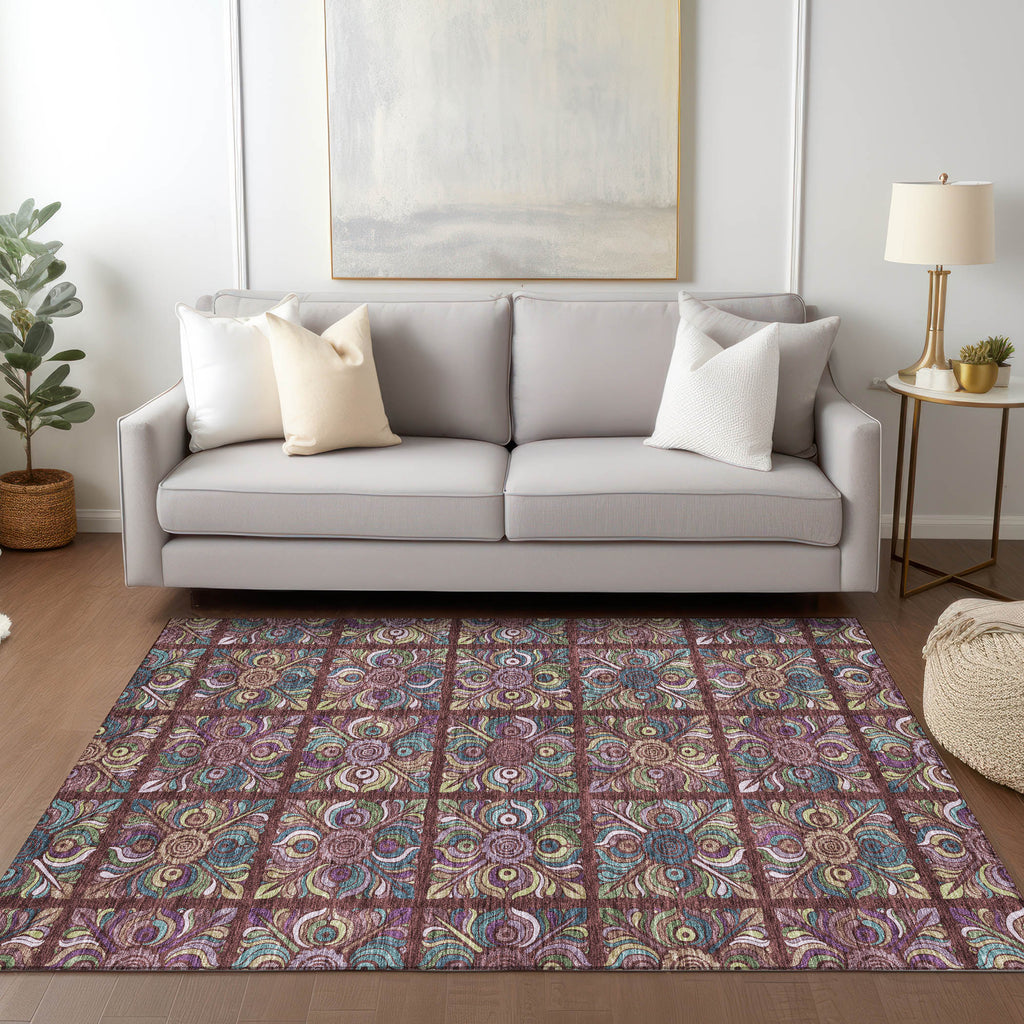 addison chantille acn852 paprika rug