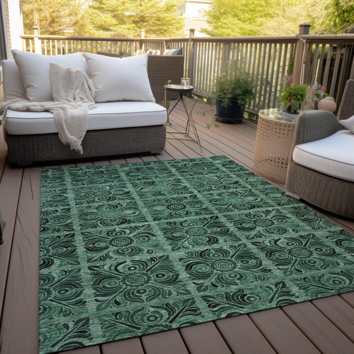 addison chantille acn853 green rug