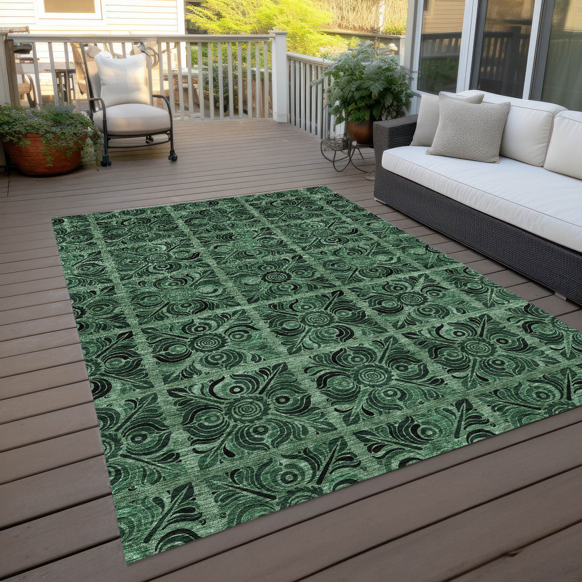 addison chantille acn853 green rug