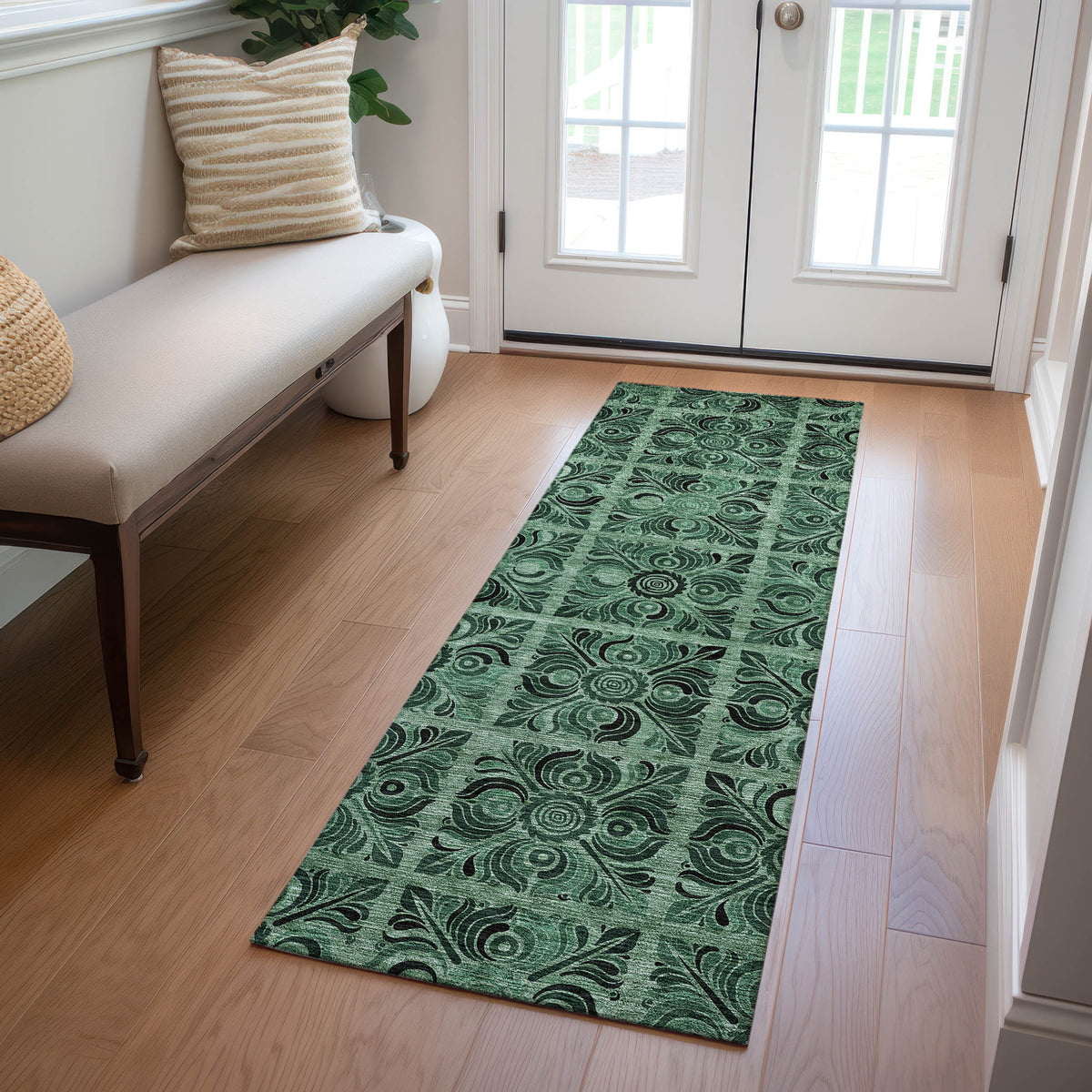 addison chantille acn853 green rug