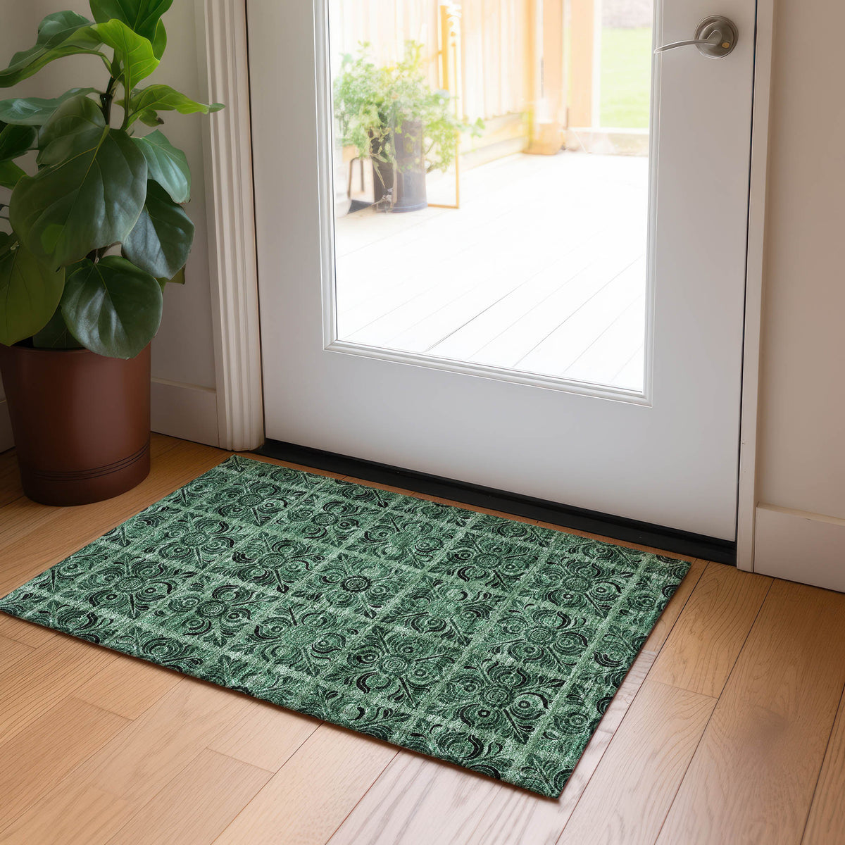 addison chantille acn853 green rug