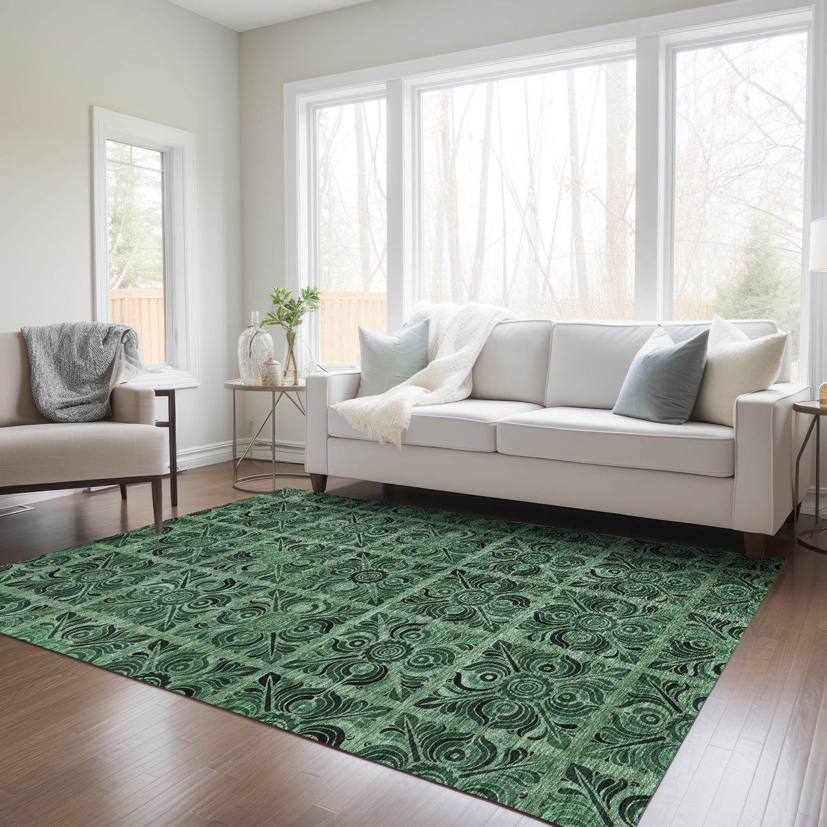 addison chantille acn853 green rug