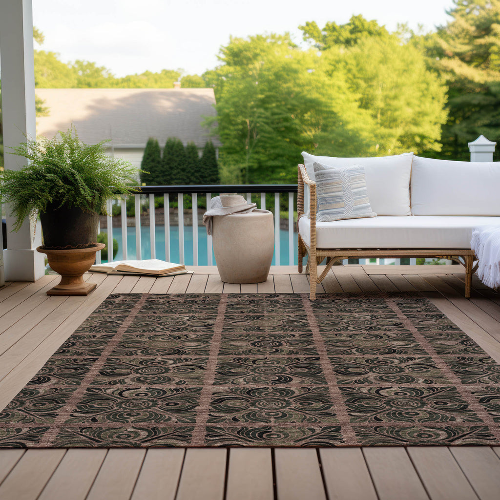 addison chantille acn853 paprika rug