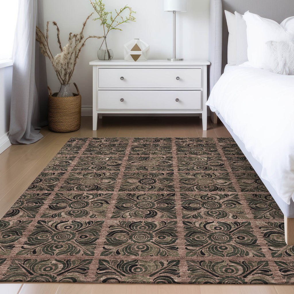 addison chantille acn853 paprika rug