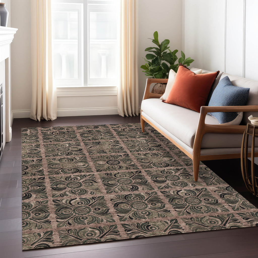 addison chantille acn853 paprika rug