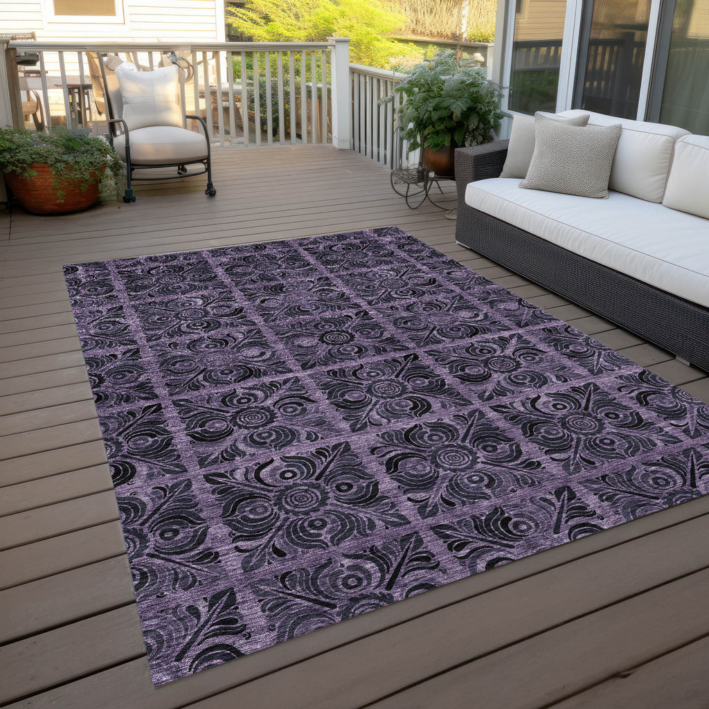 addison chantille acn853 purple rug