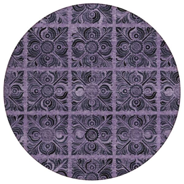 addison chantille acn853 purple rug