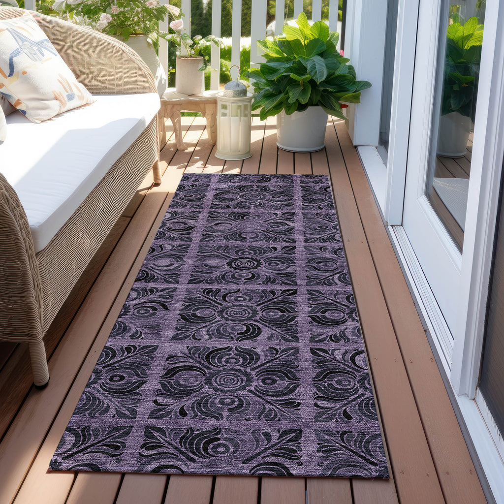 addison chantille acn853 purple rug