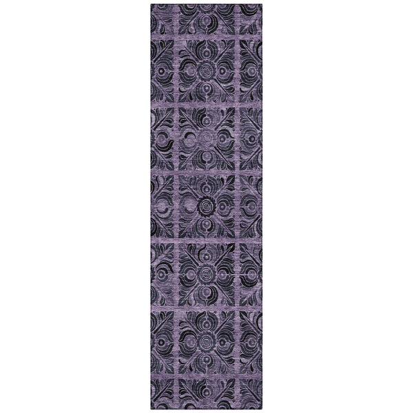 addison chantille acn853 purple rug