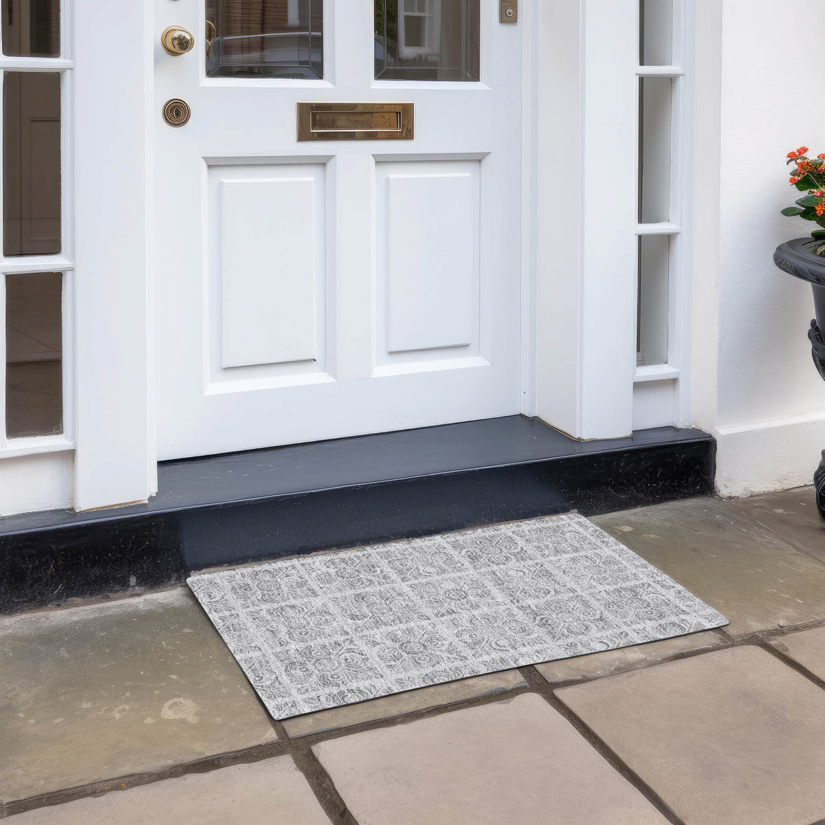 addison chantille acn854 silver rug