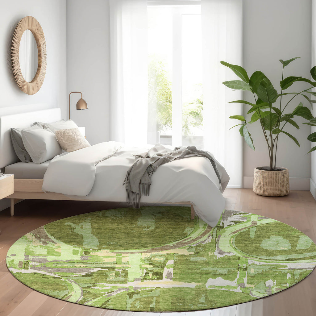 addison chantille acn855 green rug