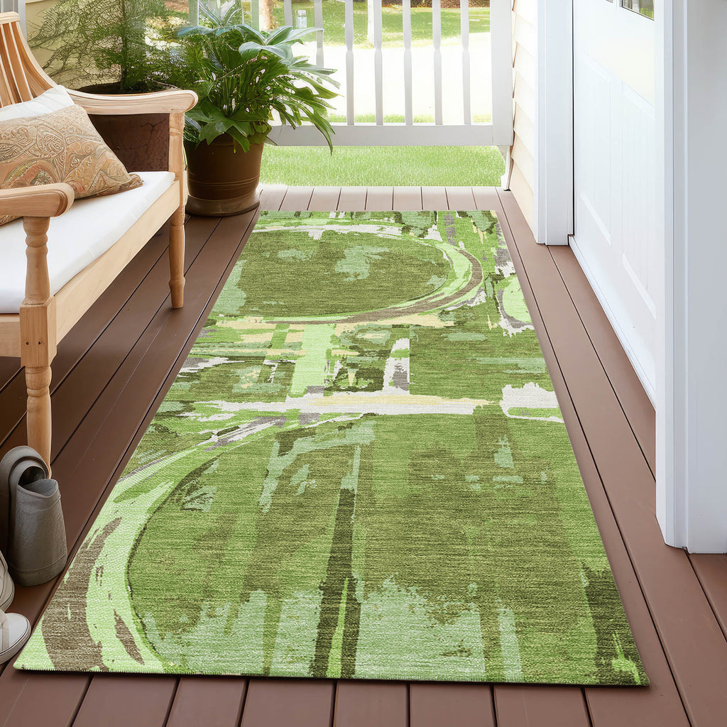addison chantille acn855 green rug