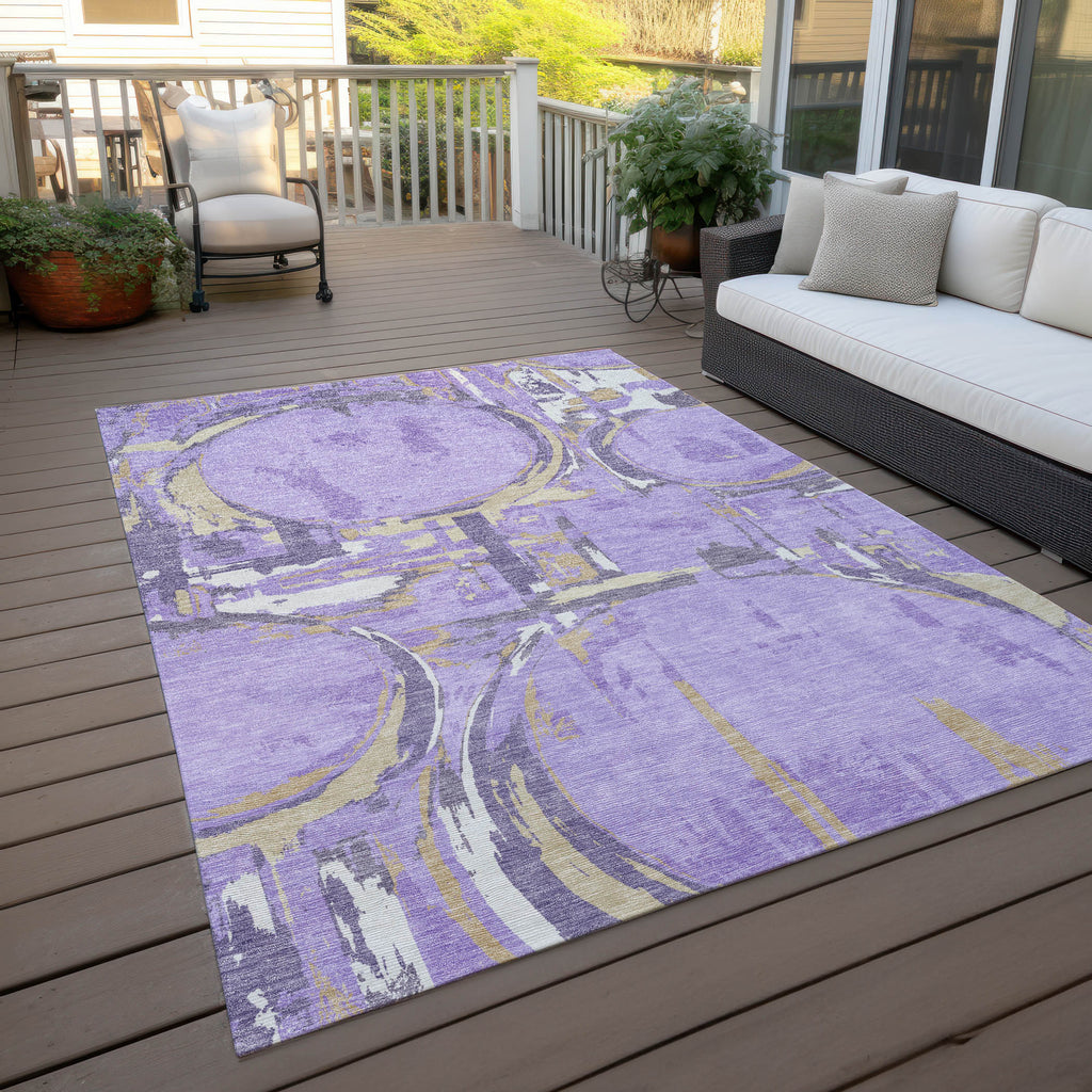 addison chantille acn855 lavender rug