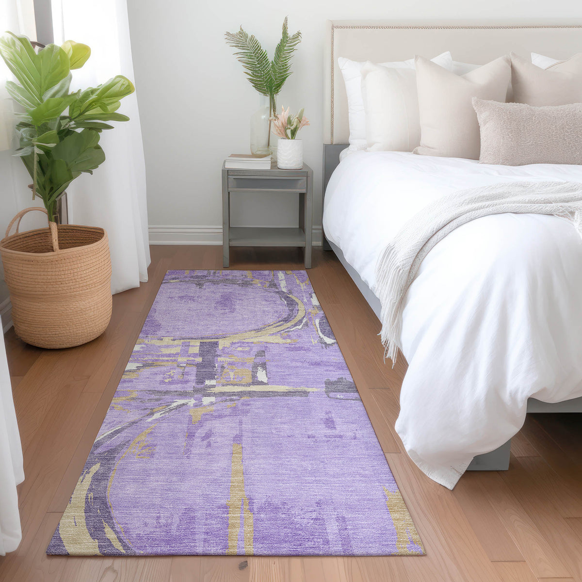 addison chantille acn855 lavender rug