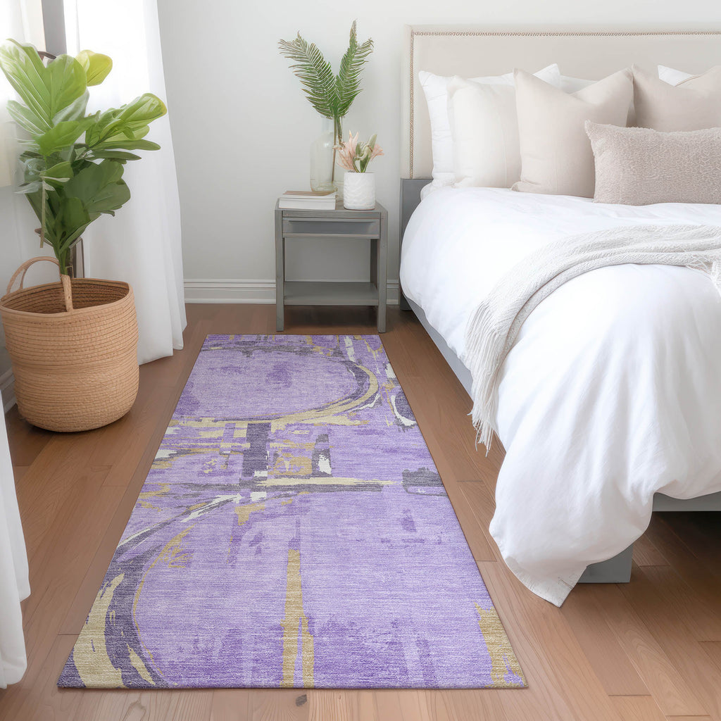 addison chantille acn855 lavender rug