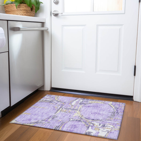 addison chantille acn855 lavender rug