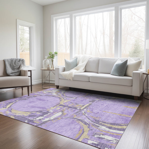 addison chantille acn855 lavender rug