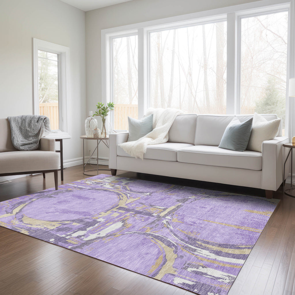 addison chantille acn855 lavender rug