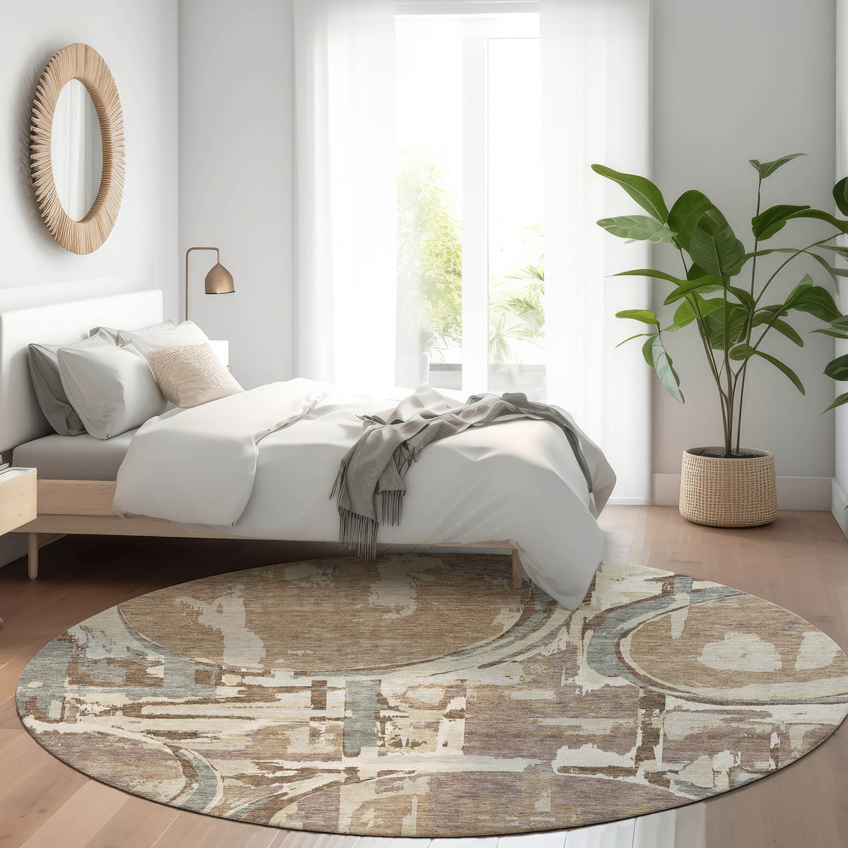 addison chantille acn855 mocha rug
