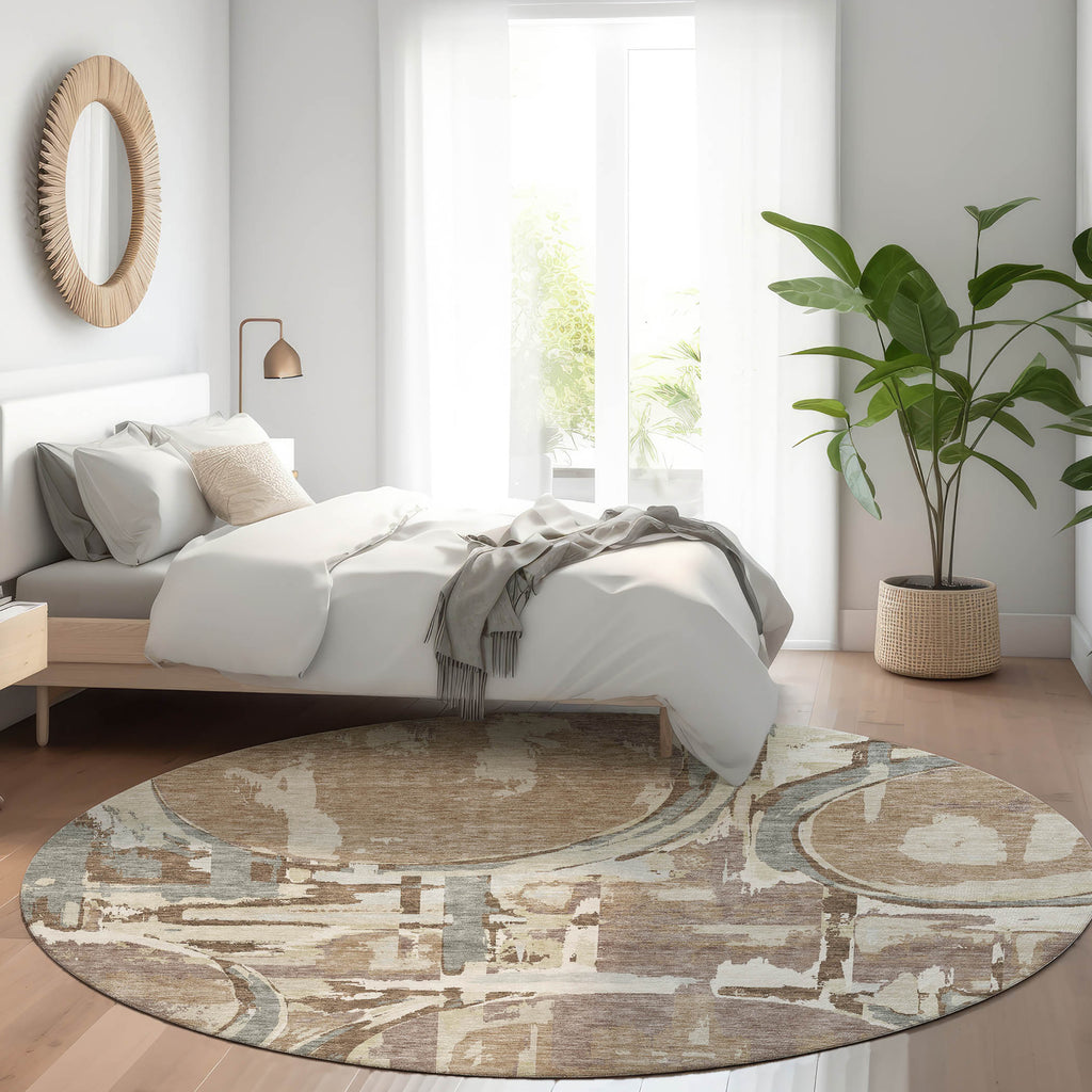 addison chantille acn855 mocha rug