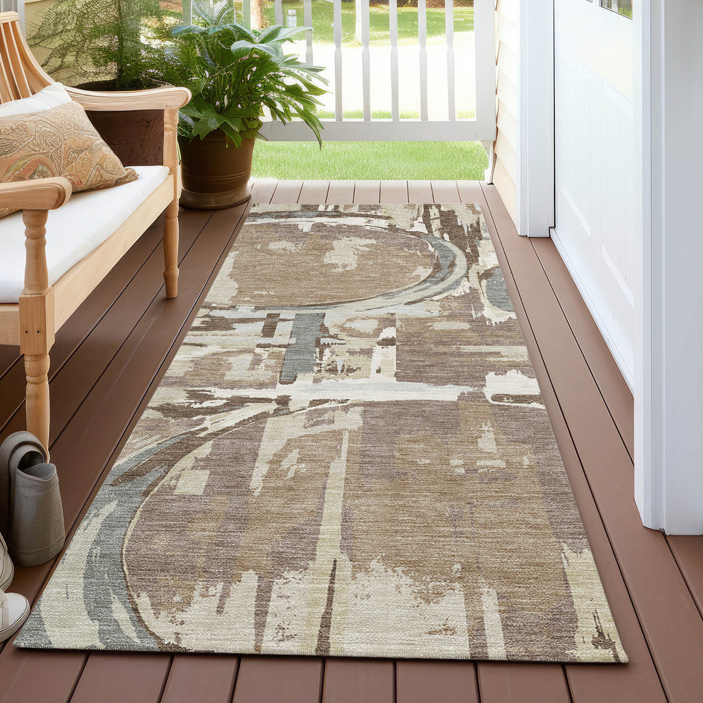 addison chantille acn855 mocha rug